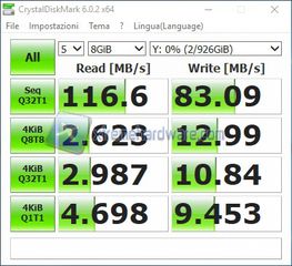 DiskMark64 raid 8g